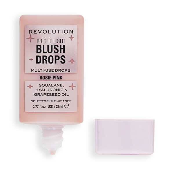 Tekutá tvářenka Bright Light Pink Rosie Blush Drops 23 ml