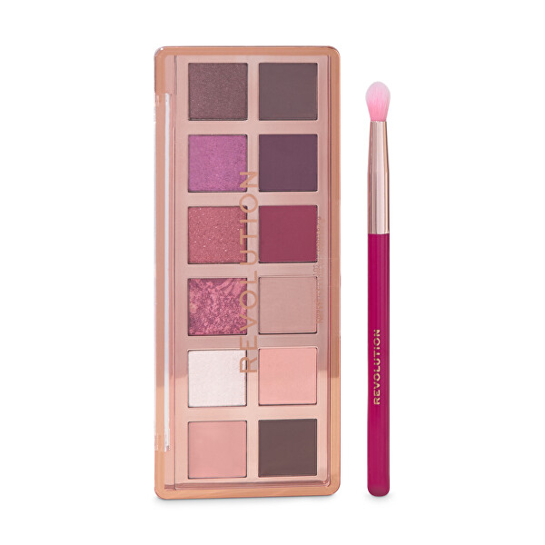 Dárková sada Cherie Icon Eye Shadow Palette and Brush Set