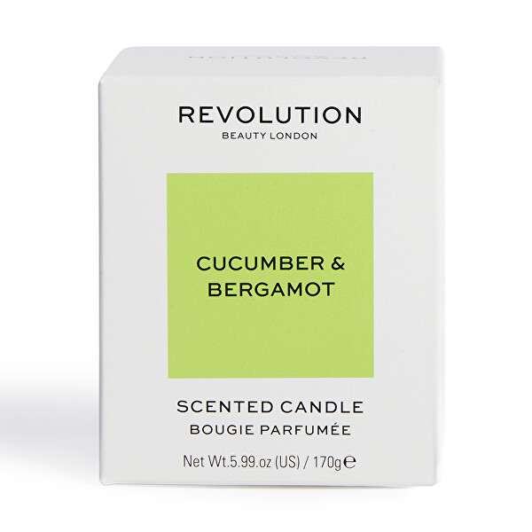 Vonná svíčka Cucumber & Bergamot (Scented Candle) 170 g