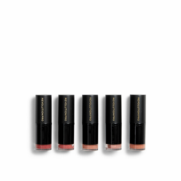Sada rtěnek Blushed Nudes (Lipstick Collection) 5 x 3,2 g