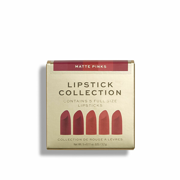 Sada rtěnek Matte Pinks (Lipstick Collection) 5 x 3,2 g