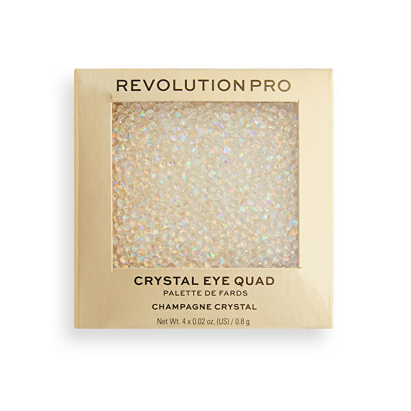 Paletka očních stínů Ultimate Crystal Eye Quad Champagne Crystal 3,2 g