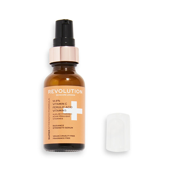 Pleťové sérum 12,5% Vitamin C, Ferulic Acid & Vitamins (Radiance Strength Serum) 30 ml