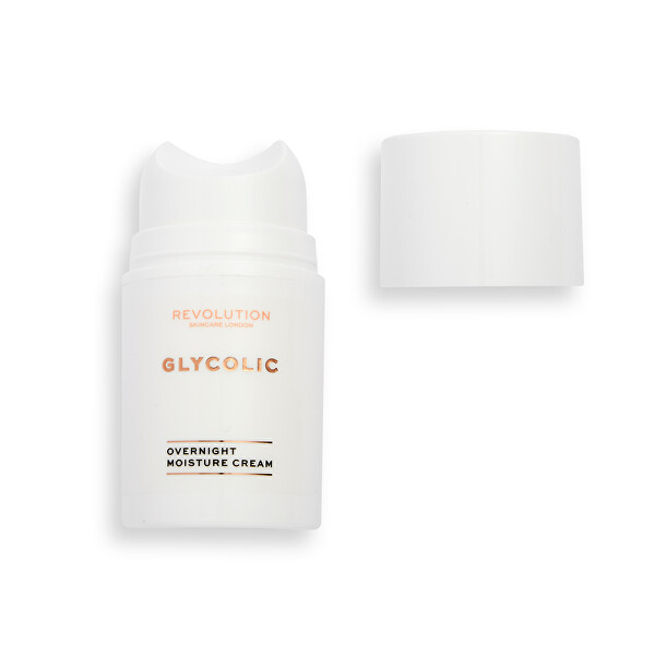 Nočný pleťový krém Glycolic Acid Glow (Overnight Moisture Cream) 50 ml