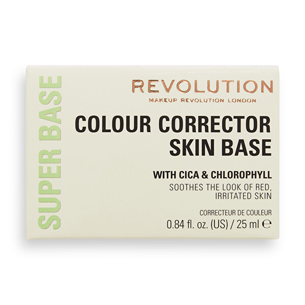 Podkladová báze pod make-up Super Base (Colour Correcting Green Primer) 25 ml