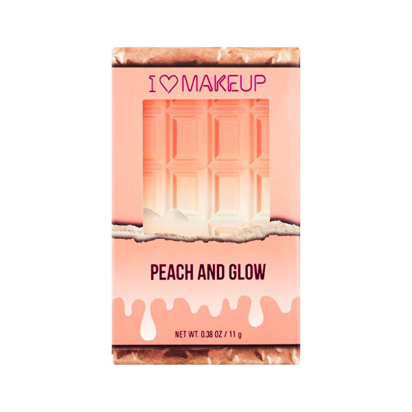 Rozjasňujúce paletka na tvár Peach and Glow 11,2 g