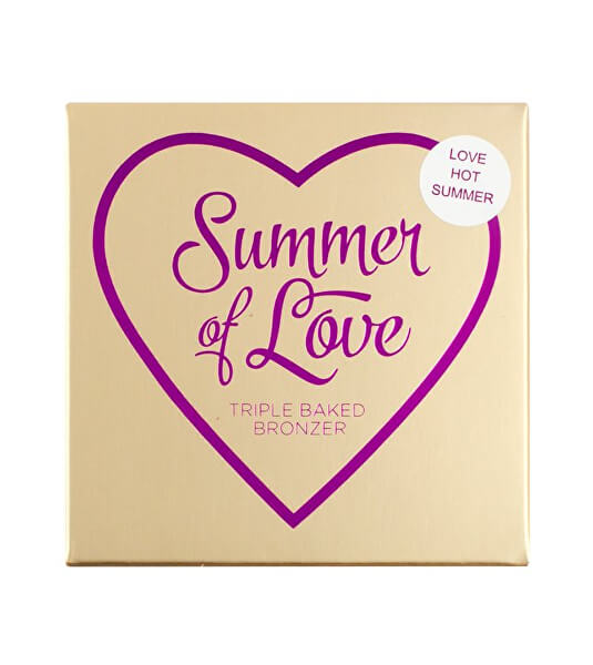 Srdcový bronzer Léto I LOVE MAKEUP (Hearts Bronzer Love Hot Summer)  10 g