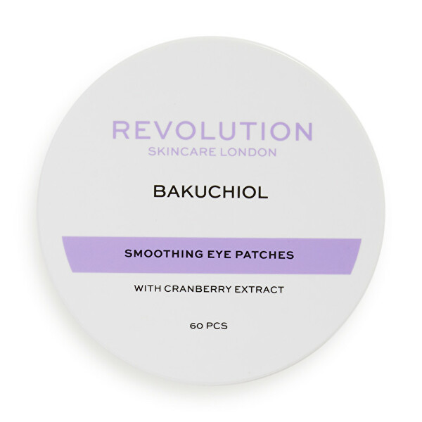 Vyhladzujúce vankúšiky pod oči Pearlescent Purple Bakuchiol ( Smooth ing Eye Patches) 60 ks