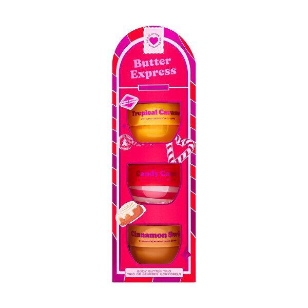 Dárková sada Butter Express Body Butter Trio