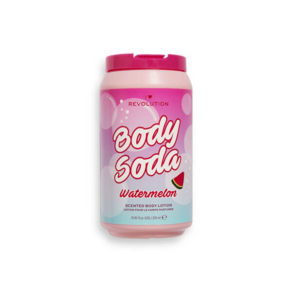 Tápláló testápoló Body Soda Watermelon (Scented Body Lotion) 320 ml