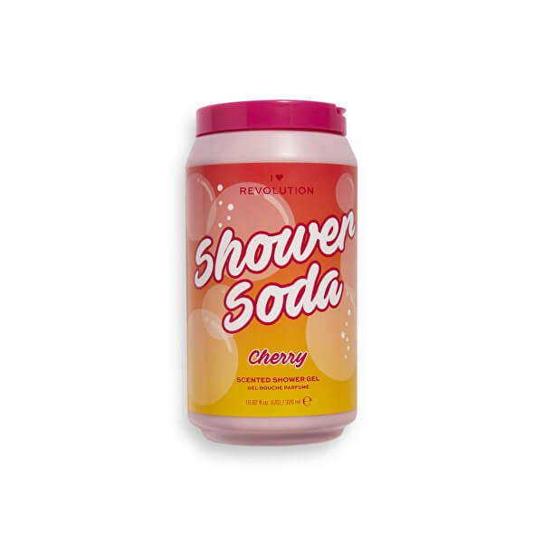 Gel de duș hrănitor  Shower Soda Cherry (Scented Shower Gel) 320 ml