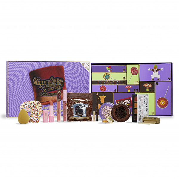 12-dňový adventný kalendár Willy Wonka & The Chocolate Factory