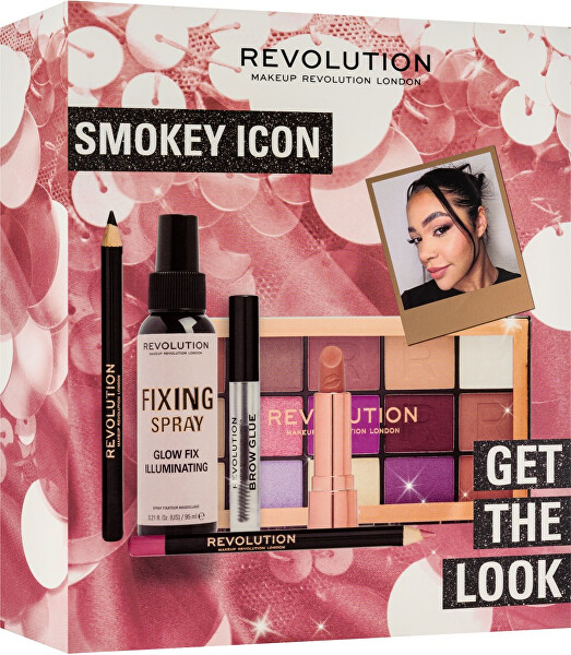 Dárková sada dekorativní kosmetiky Get The Look Smokey Icon