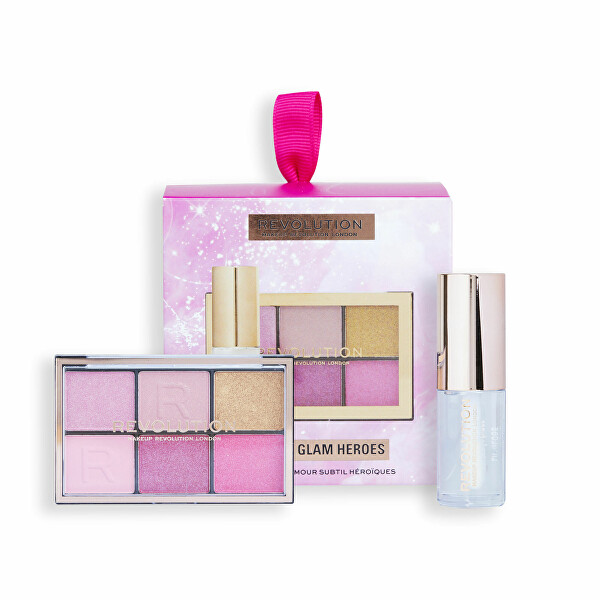 Dekoratív kozmetikai ajándékcsomag Mini Soft Glam Heroes