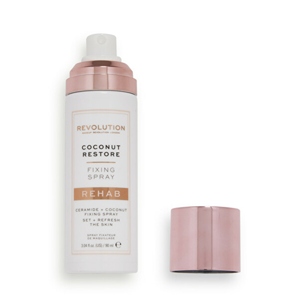 Fixační sprej na make-up Rehab Coconut Restore (Fixing Spray) 90 ml