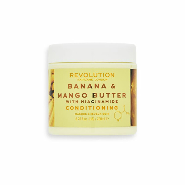 Hajmaszk Banana + Mango Butter with Niacinamide (Conditioning Hair Mask) 200 ml