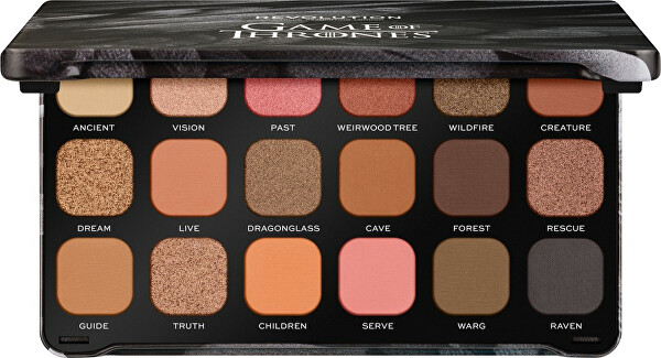 Paletka očných tieňov X Game of Thrones 3 Eyed Raven ( Forever Flawless Shadow Palette) 19,8 g