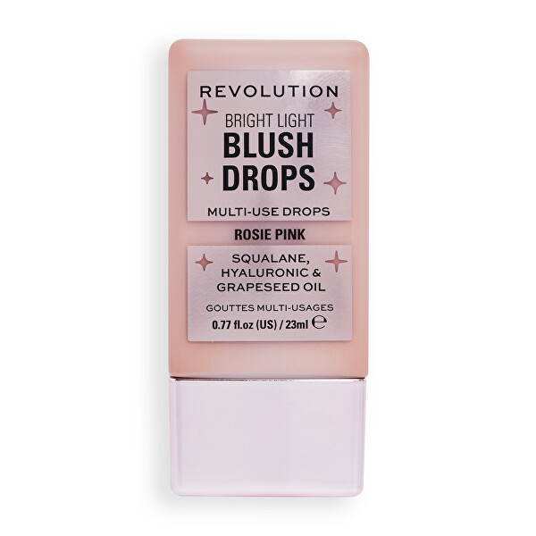 Tekutá tvářenka Bright Light Pink Rosie Blush Drops 23 ml