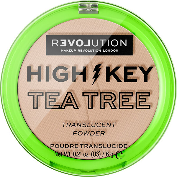 Fixační pudr Relove High Key Tea Tree (Translucent Powder) 6 g