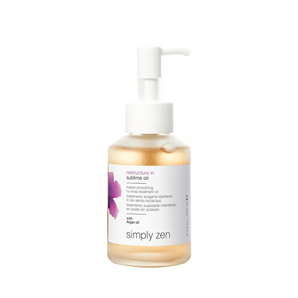 Bezoplachový olej pro suché a poškozené vlasy Restructure In (Sublime Oil) 100 ml