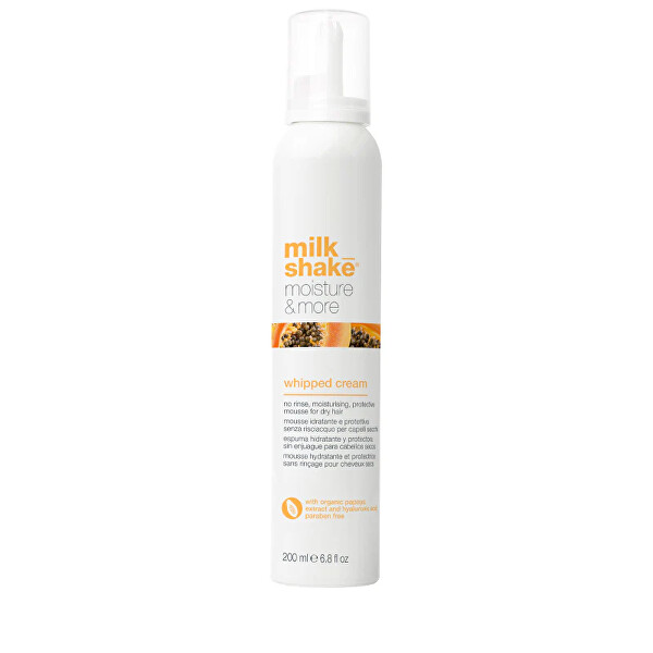 Hydratační bezoplachová pěna na vlasy Moisture & More (Whipped Cream) 200 ml