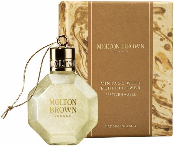 Koupelový a sprchový gel Vintage Elderflower Festive Bauble (Bath & Shower Gel) 75 ml
