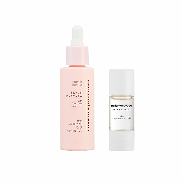 Kúra pro růst vlasů Black Baccara (Hair Multiplaying Scalp Concentrate + Pre-Treatment Exfoliator)