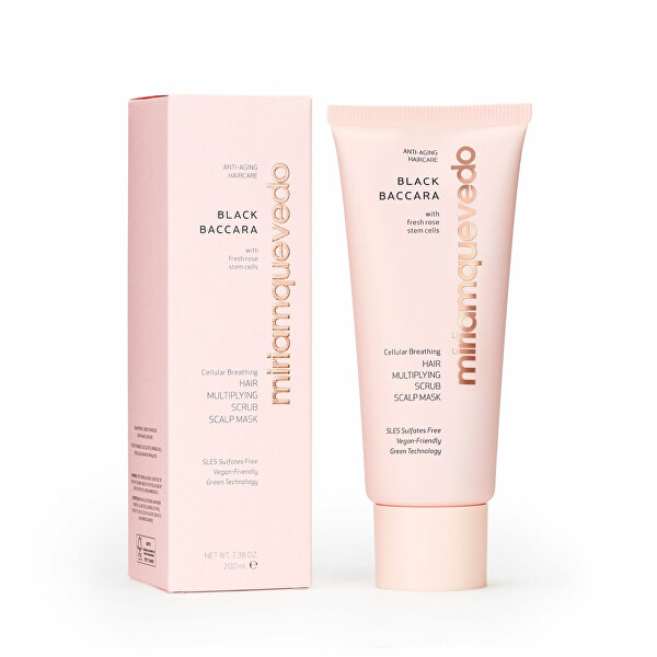 Exfoliační maska na pokožku hlavy Black Baccara Cellular Breathing (Scrub Scalp Mask) 200 ml