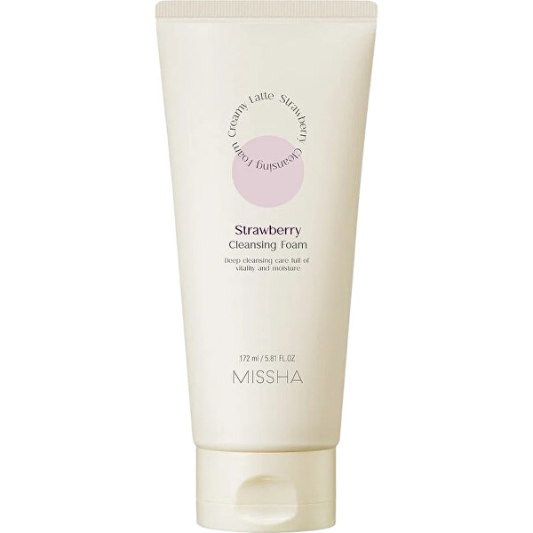 Krémová čisticí pěna Strawberry Cleansing Foam 172 ml