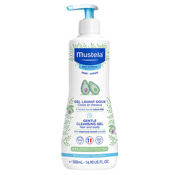 Gel detergente delicato per corpo e capelli per i bambini (Gentle Cleansing Gel) 500 ml