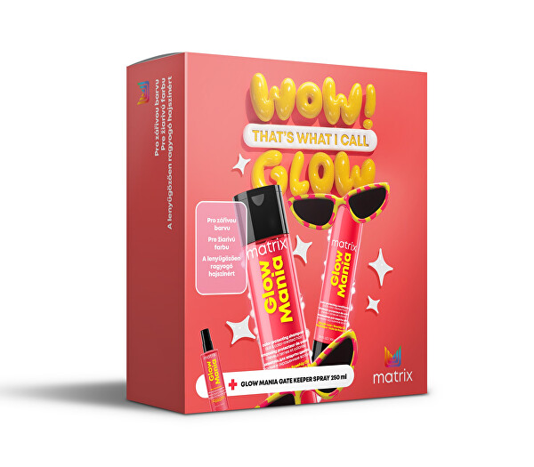 Dárková sada pro barvené vlasy Glow Mania