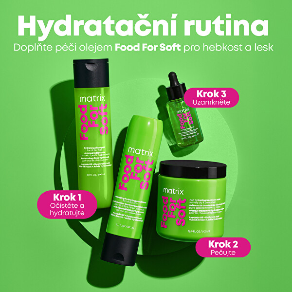 Hydratační šampon Food For Soft Hydrating Shampoo 75 ml