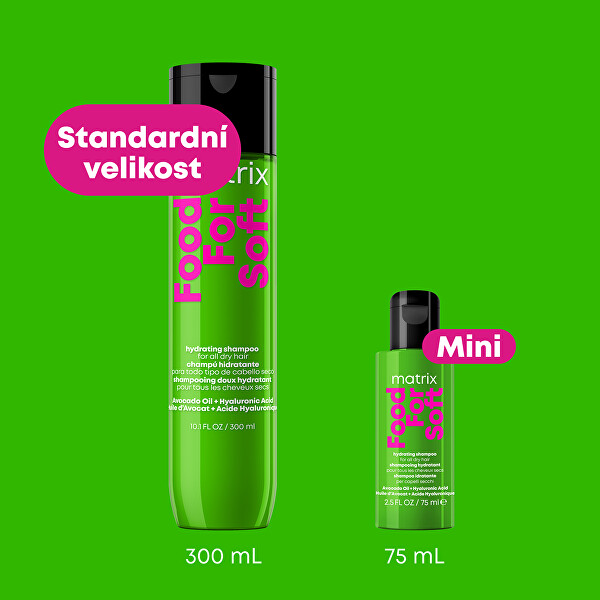 Hydratační šampon Food For Soft Hydrating Shampoo 75 ml