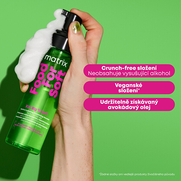 Pěna na vlasy Extra Hydrating & Volumizing Mousse 200 ml