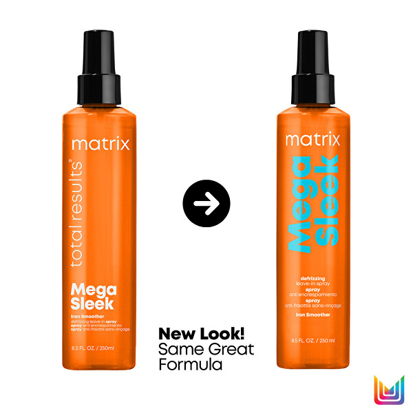 Spray pentru protecția termică a părului Total Results Mega Sleek (Iron Smoother) 250 ml