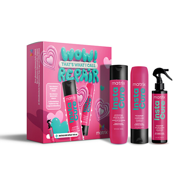 Set regalo per la cura dei capelli fragili Instacure