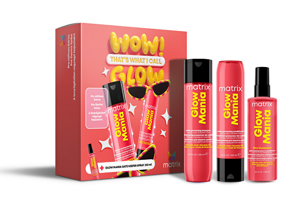 Dárková sada pro barvené vlasy Glow Mania