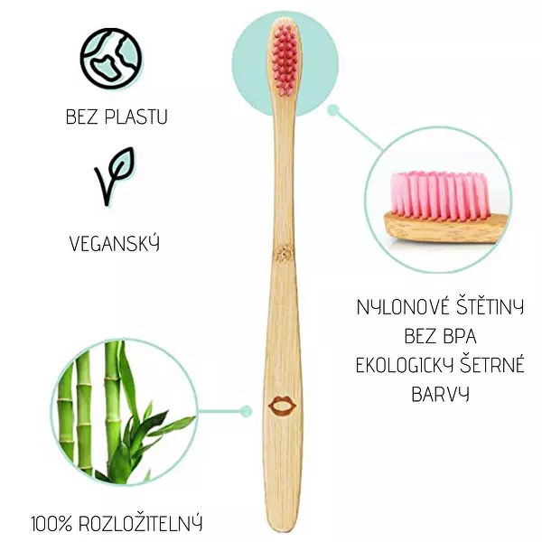 Bambusový zubní kartáček Soft Bamboo Toothbrush