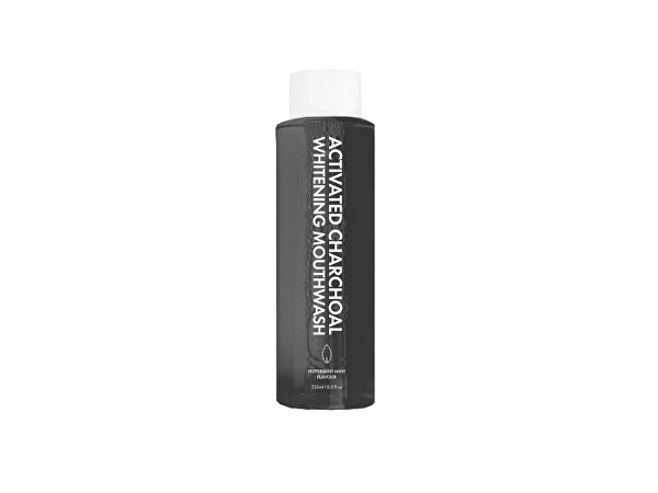 Aufhellendes Mundwasser mit Aktivkohle Activated Charchoal (Whitening Mouthwash) 250 ml