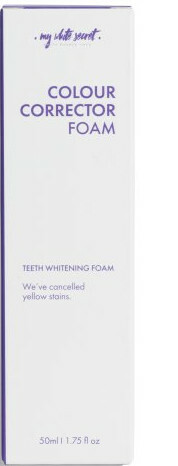 Penový korektor na bielenie zubov V34 (Teeth Whitening Foam) 50 ml
