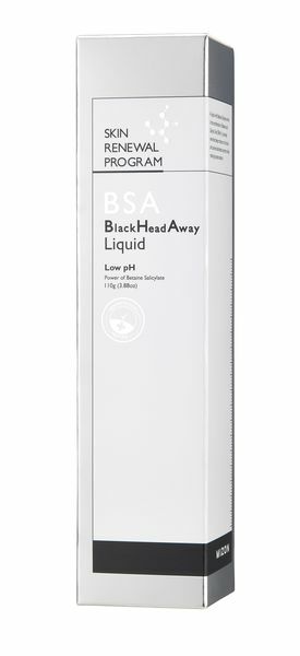 Pleťový peeling na černé tečky BSA BlackHead Away (Liquid) 110 g