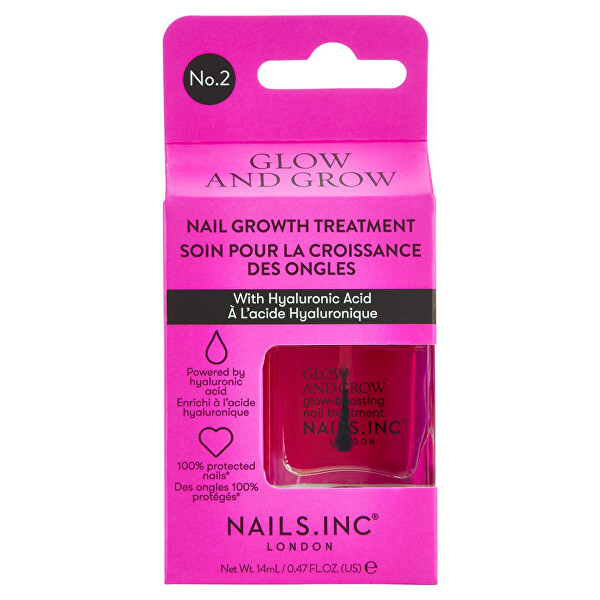 Kúra pro růst nehtů Glow and Grow (Nail Growth Treatment) 14 ml