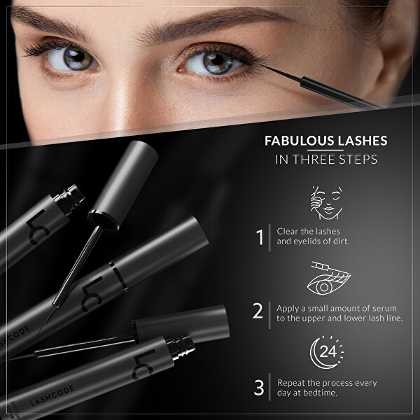 Sérum pro růst řas Lashcode Eyelash Serum 5 ml