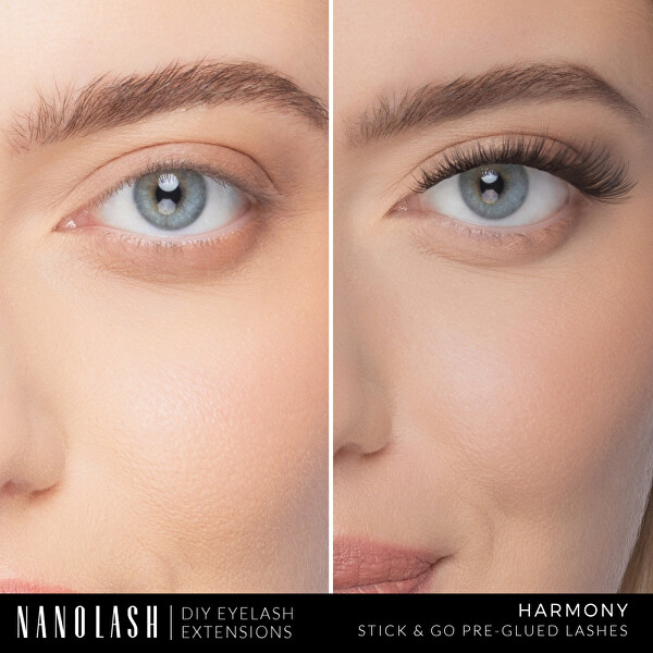Umělé řasy Harmony Stick & Go Pre-glued Lashes 36 ks