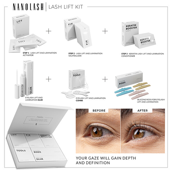 Sada na lifting řas Lash Lift Kit