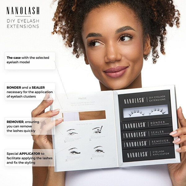 Sada pro prodlužování řas Classy DIY Starter Kit