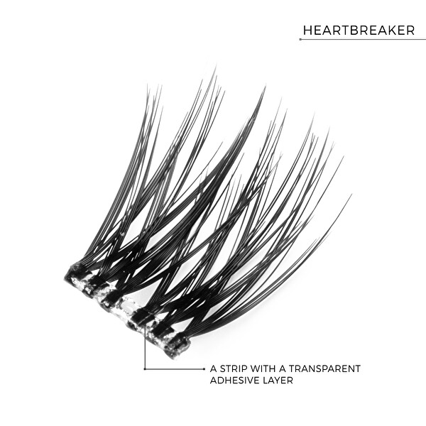 Samolepiace trsové riasy Heartbreaker Short 36 ks