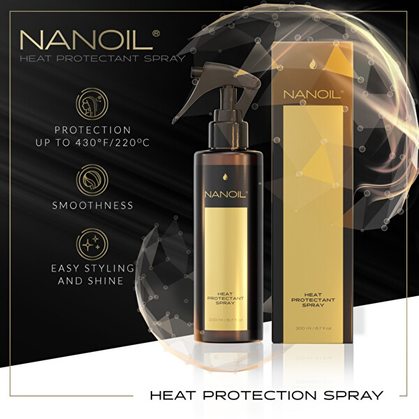 Sprej pro tepelnou ochranu vlasů Heat Protectant Spray 200 ml