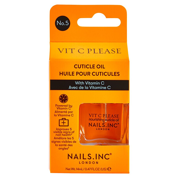 Vyživující olej na nehtovou kůžičku Vit C Please (Nourishing Cuticle Oil) 14 ml