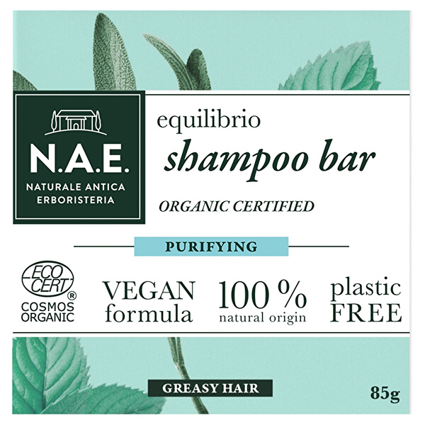 Čistiace tuhý šampón Equilibrio (Shampoo Bar) 85 g